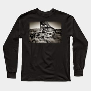 Mining Pulley, Bodie, CA Long Sleeve T-Shirt